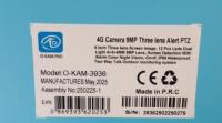 O-KAM-3936 4MP+4MP+ 5MP  4MM WİFİ OKAM 4G SOLAR  Mobil Wi-Fi Kamera Bebak kamerası 3lü kamera OKAM KAMERA